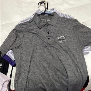 Gray Men's Polo Shirt